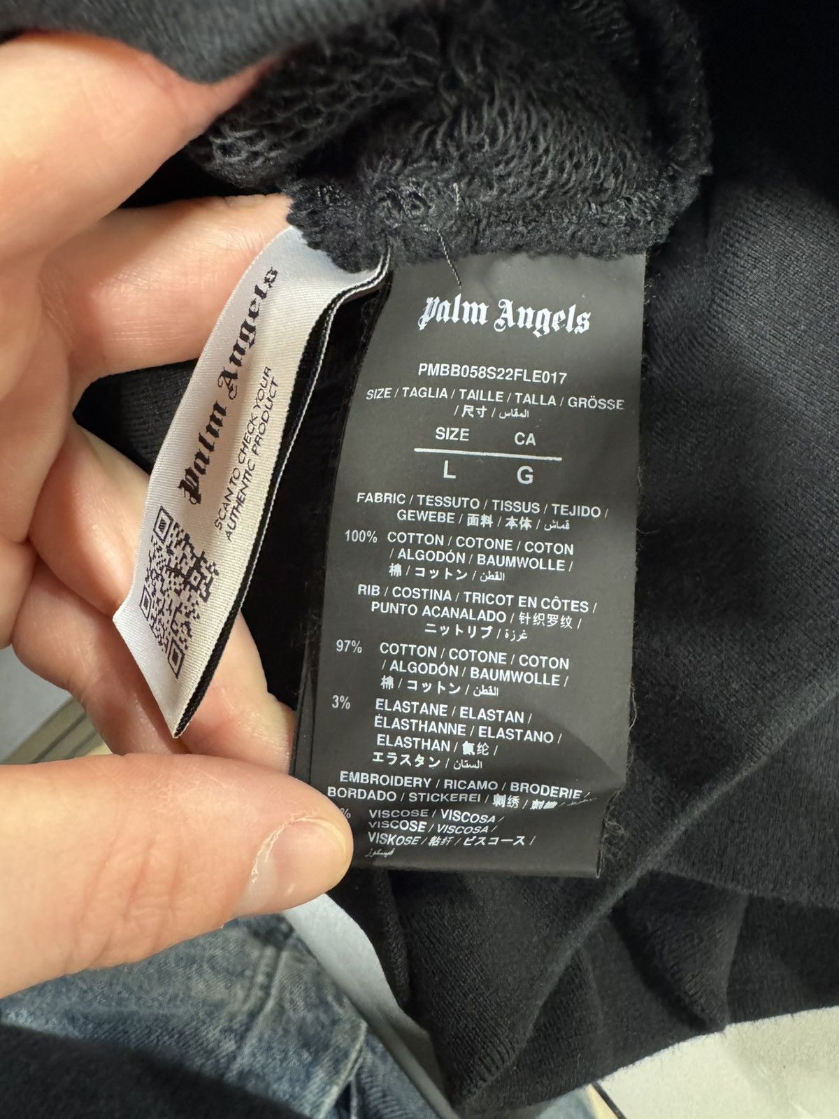 Palm Angels Palm Angels Broken Palm Hoodie NEW 1100$ Size US M / EU 48-50 / 2 - 5 Thumbnail