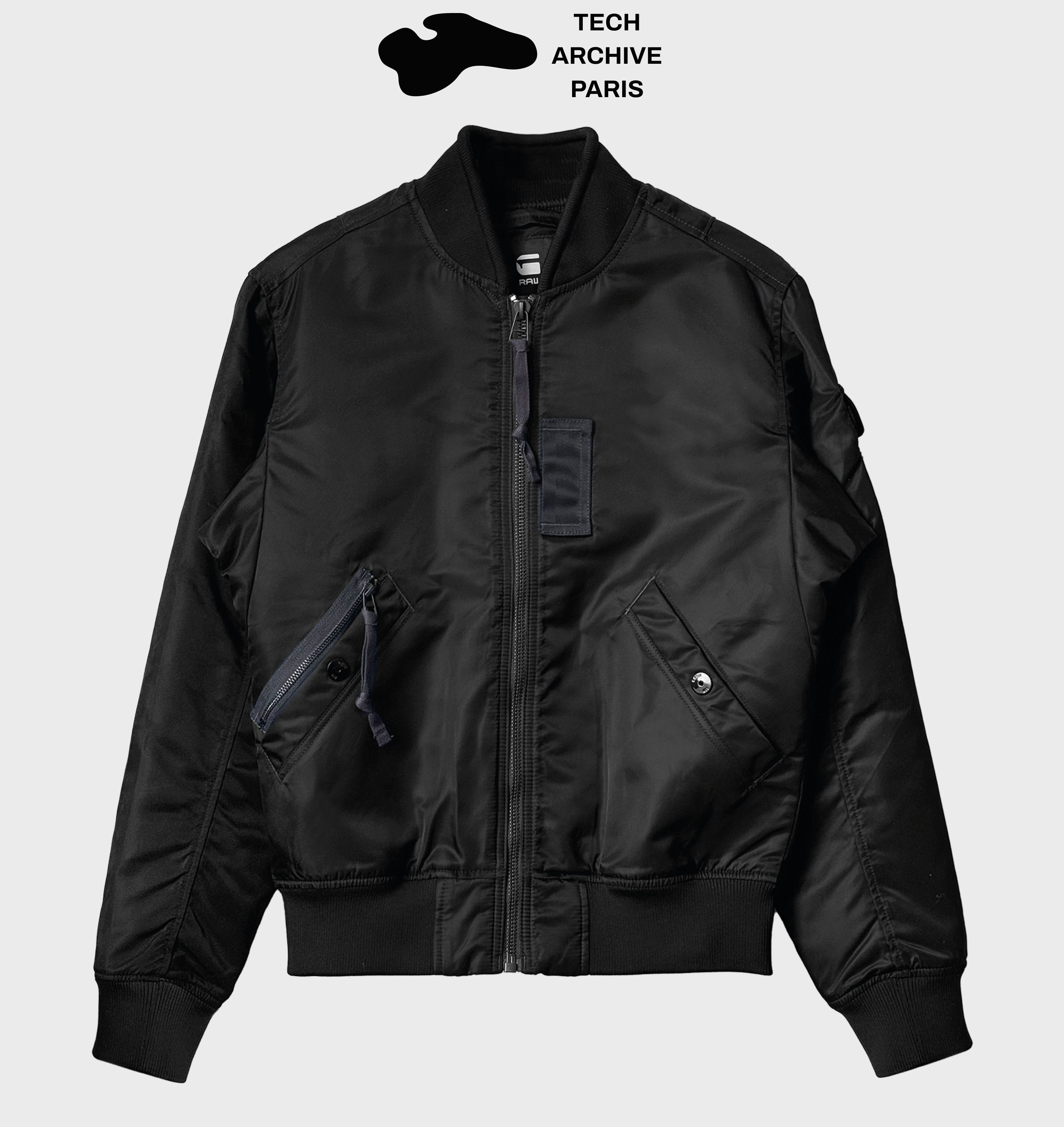 G-Star G-star Raw Asymetrical Technical Nylon Bomber Size US S / EU 44-46 / 1 - 1 Thumbnail