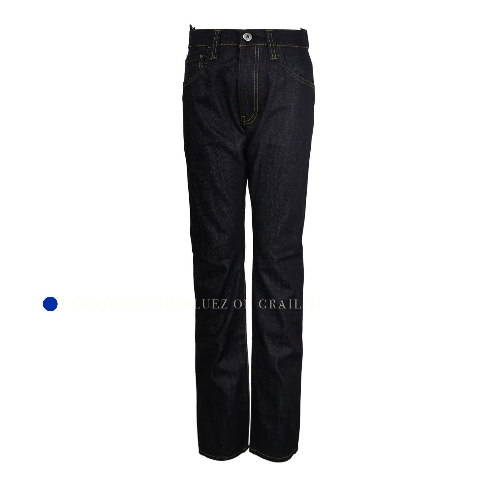 Prada Blue Logo Denim Jeans Size US 32 / EU 48 - 1 Thumbnail