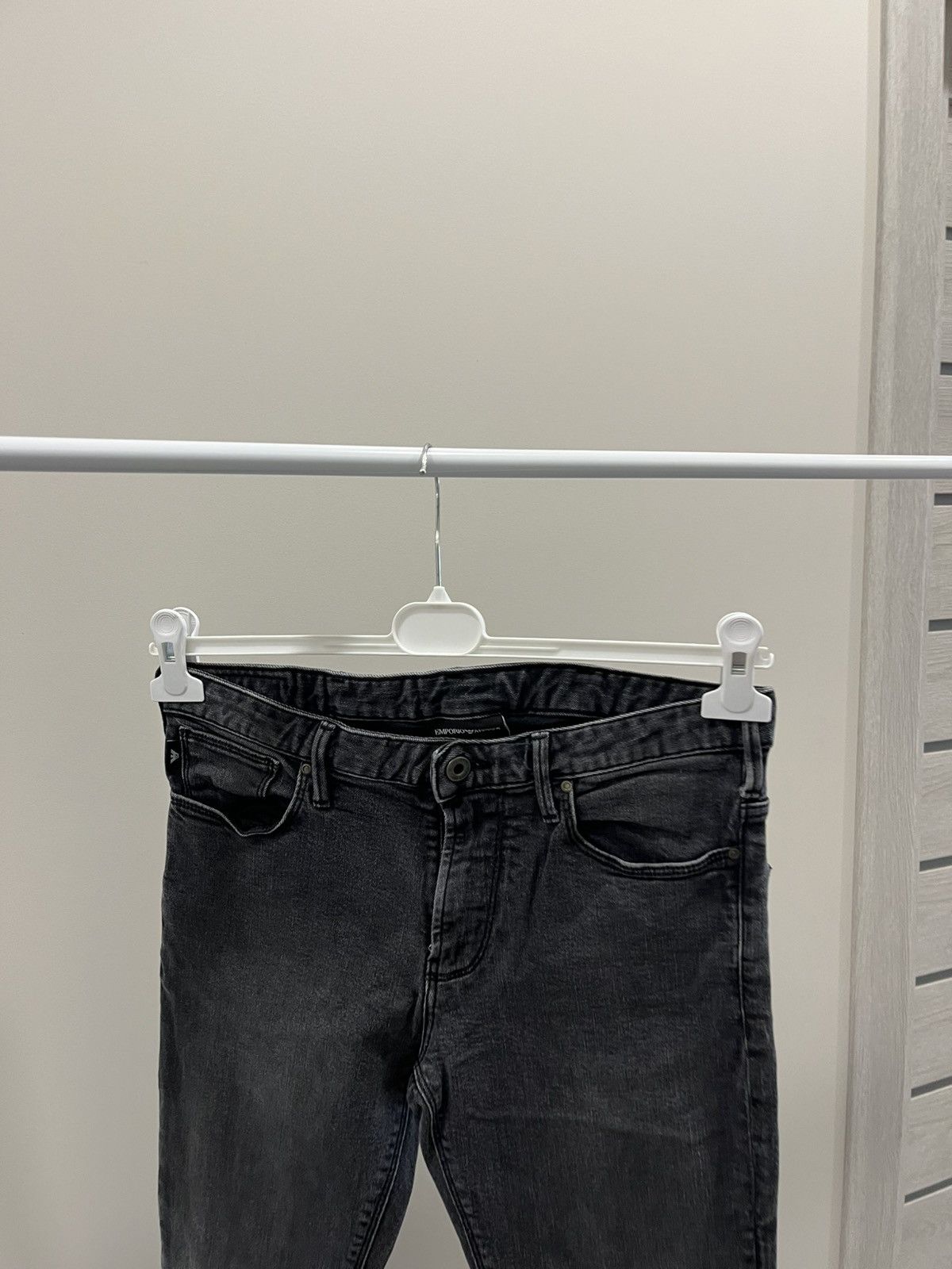 Emporio Armani Emporio Armani Jeans Slim Gray Y2K Vintage Streetwear Size30 Size US 30 / EU 46 - 4 Thumbnail
