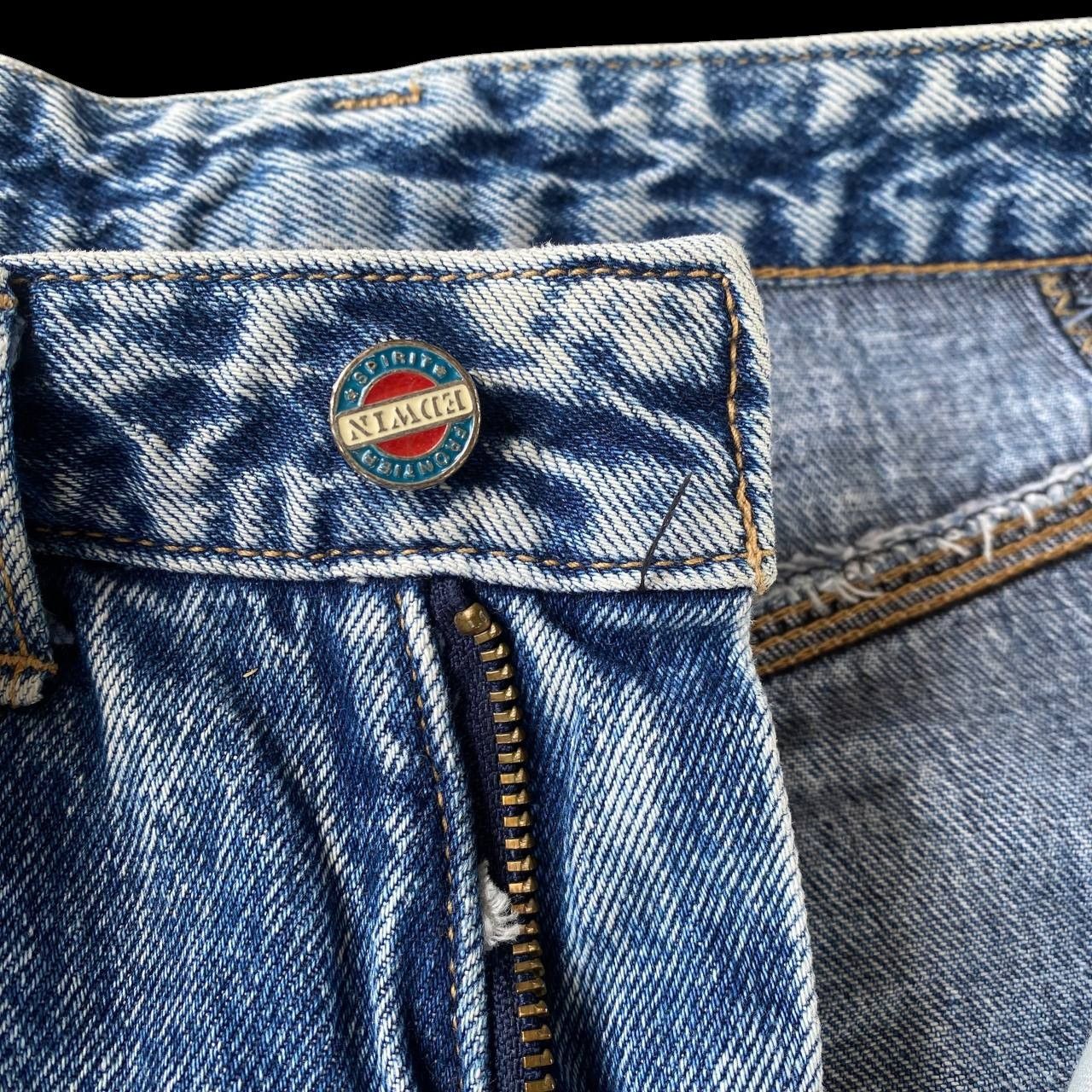 Vintage Vintage 80s/90s Edwin Acid Wash Dirty Tapered Retro Grunge Size US 28 / EU 44 - 7 Thumbnail