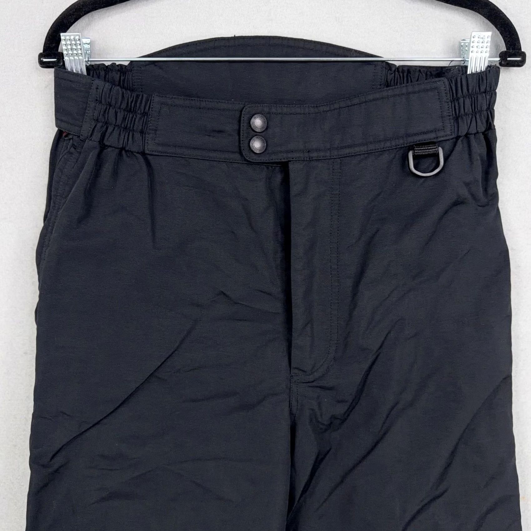 Barker Marker Pants Mens Small Black Insulated Nylon Ski Snowboard Winter Sports Snow Size US 29 - 2 Thumbnail