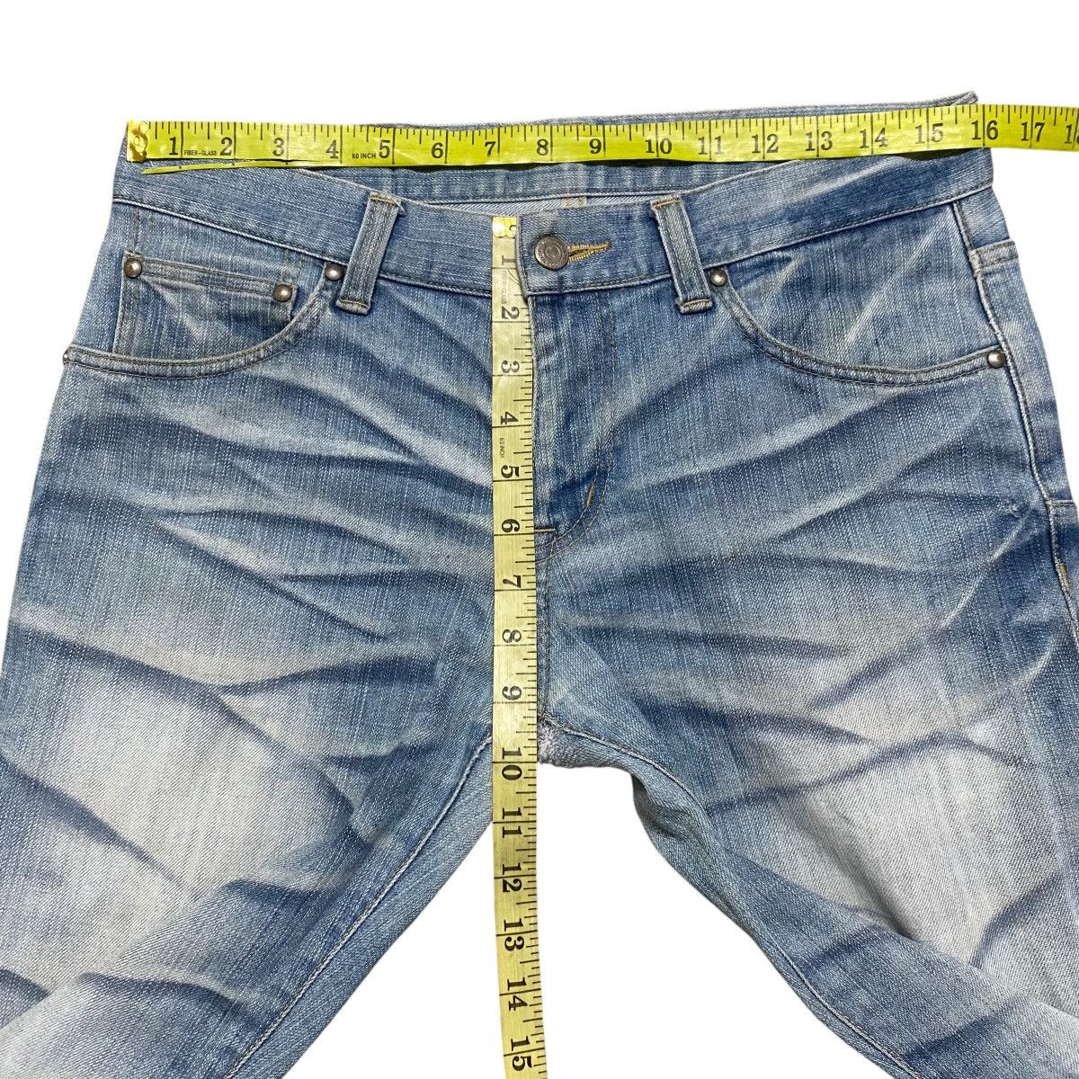 Tornado Mart Tornado Mart Crash Denim Distressed Jeans Size US 30 / EU 46 - 15 Thumbnail