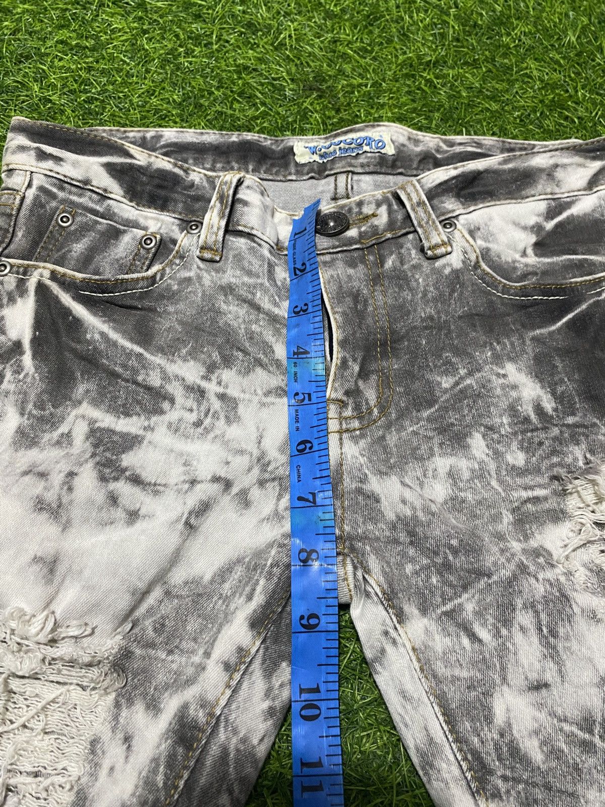 Hysteric Glamour × If Six Was Nine × Japanese Brand Acid wash w.cocoro jeans skinny fit🖤 Size US 31 - 12 Thumbnail