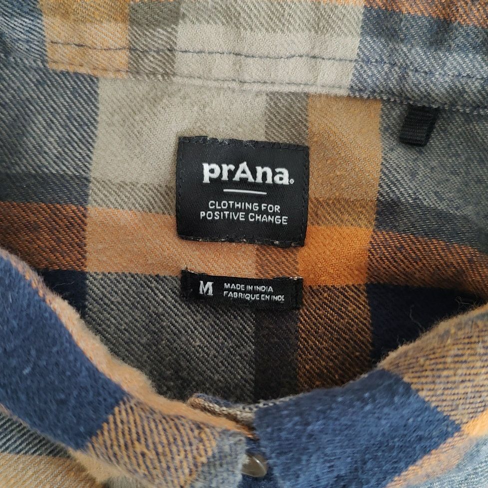 Prana Prana Alfie flannel casual outdoor button up womens Medium Size M / US 6-8 / IT 42-44 - 3 Thumbnail