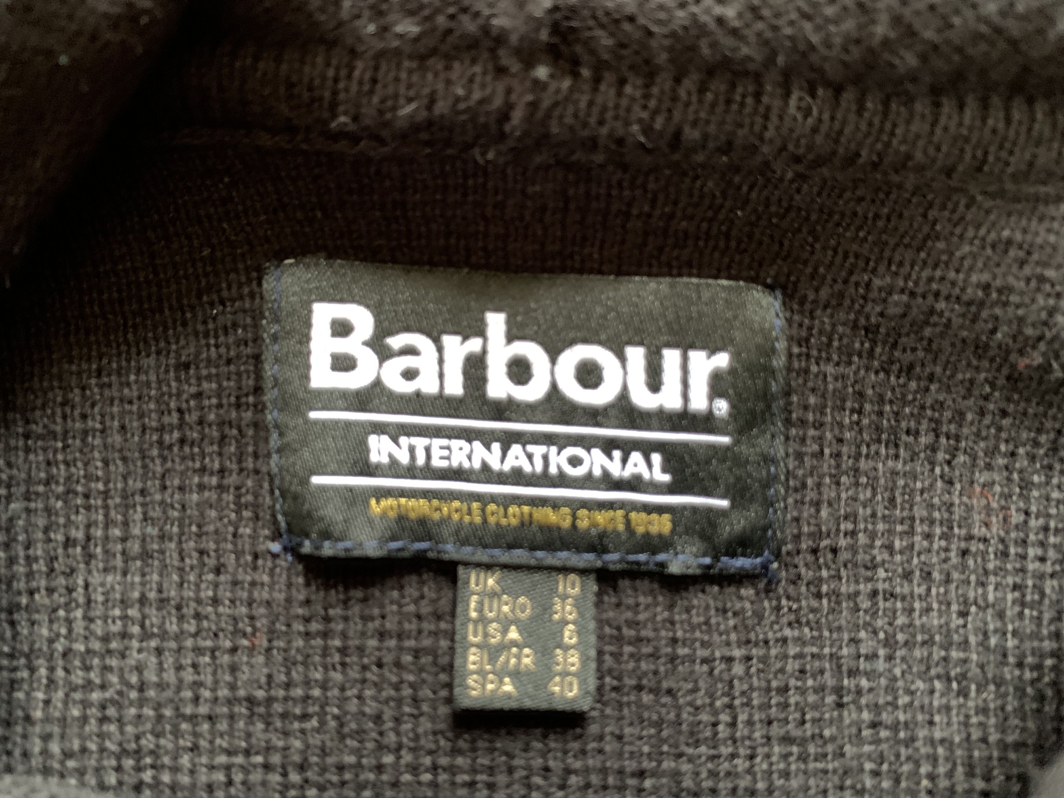 Barbour Barbour International Cotton Black Hoodie Size M / US 6-8 / IT 42-44 - 5 Thumbnail
