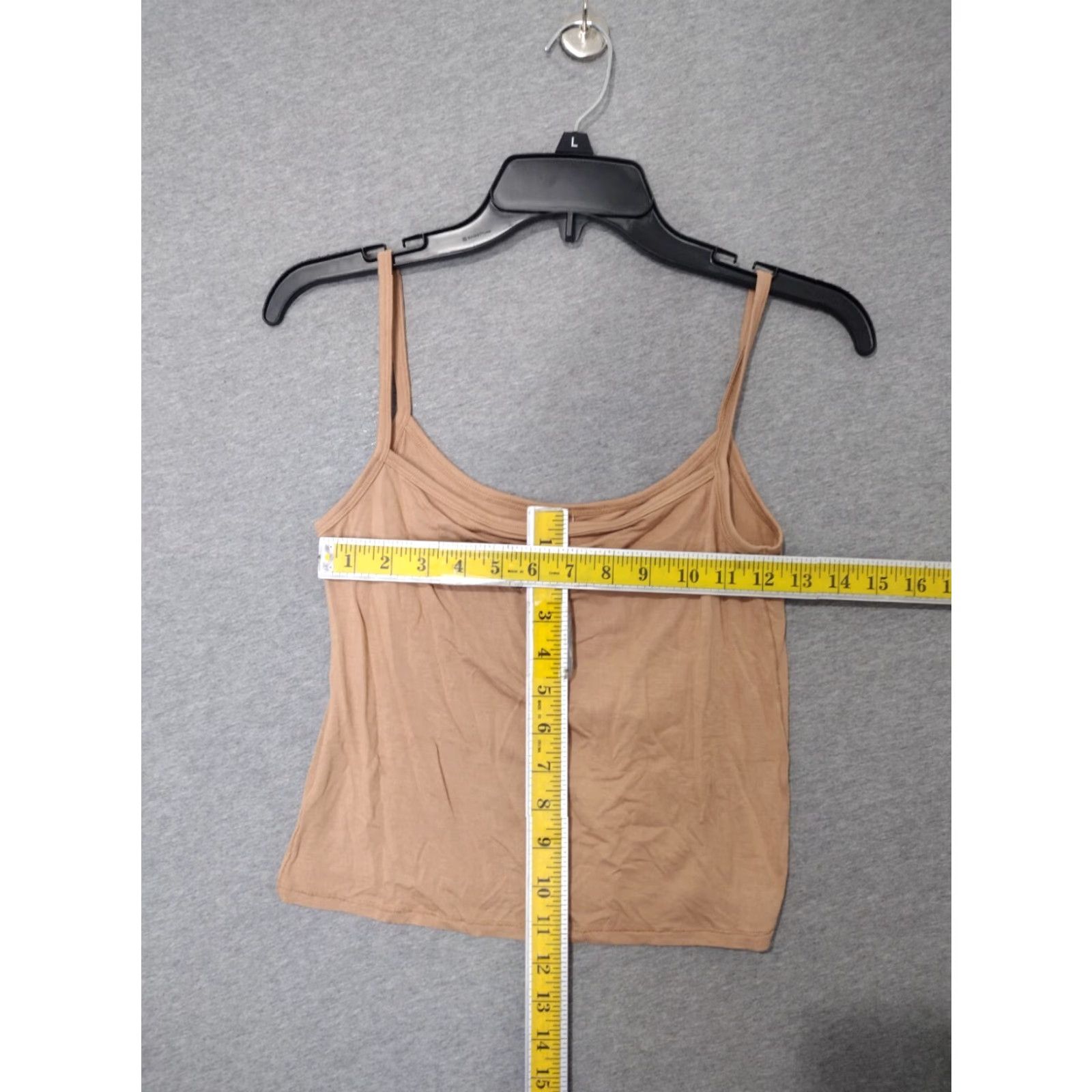 SKIMS SKIMS Sleepwear Tank Women Plus 2X Ochre Lightweight Sleeveless Cami Square Neck Sleep Tank AP-TNK-0209 Size ONE SIZE - 3 Thumbnail