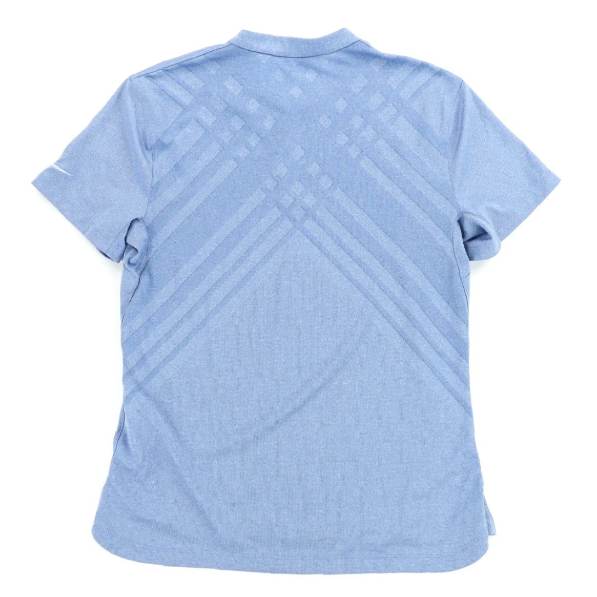 Nike Nike Techknit Golf High Stretch Solid V-Neck Polo Shirt Blue Women's S Shirt Women S Blue Techknit Golf Polo Shirt V-Neck Solid Nike 90s? Size S / US 4 / IT 40 - 4 Thumbnail