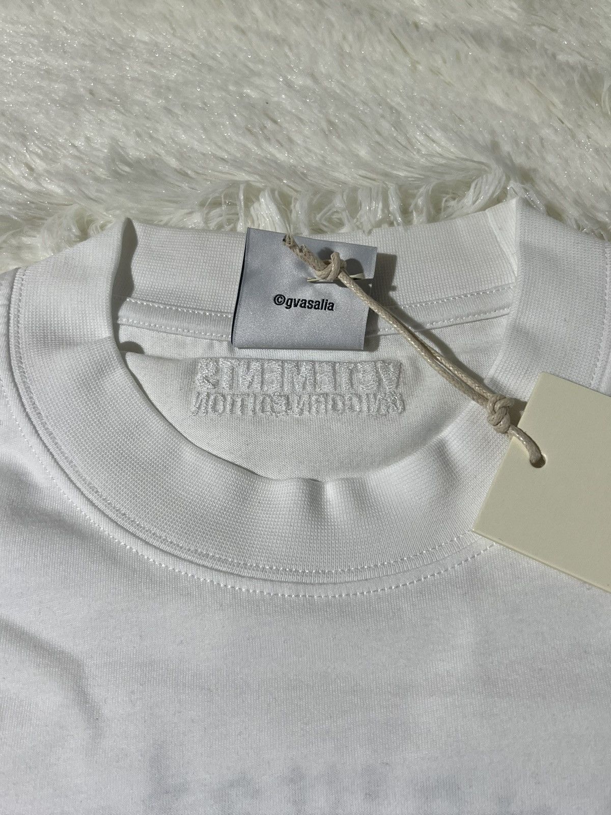 Vetements Vetements Double Unicorn White T Shirt Size US XS / EU 42 / 0 - 4 Thumbnail