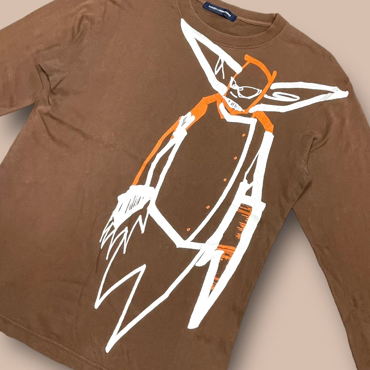 Futura FUTURA Laboratories Alien Character L/S Tee Size US M / EU 48-50 / 2 - 4 Thumbnail