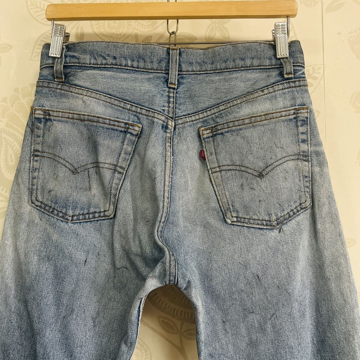 Levi's Grails Levis 501 Button 650 Distressed Ripped Denim USA Size US 30 / EU 46 - 21 Thumbnail