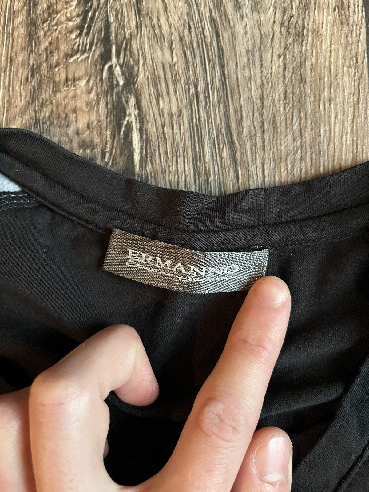 Ermanno Scervino Ermanno Scervino Avant Garde Y2K Shirt 'Ermannos Vip Club' Size US M / EU 48-50 / 2 - 3 Thumbnail