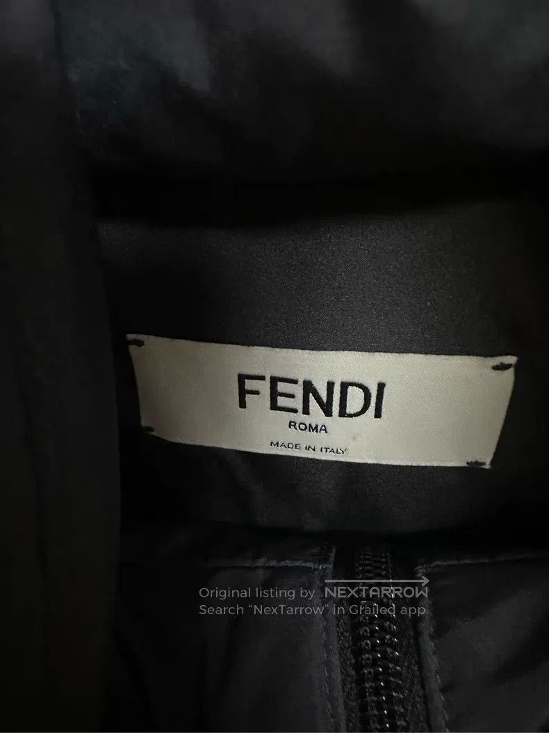 Fendi Fendi Black hooded down jacket Size XS / US 0-2 / IT 36-38 - 3 Thumbnail