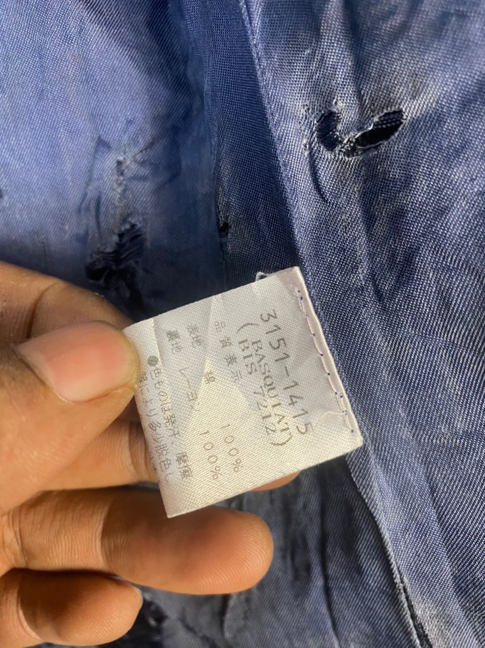 Designer × Dries Van Noten Dries van noten distressed blazer jacket Size US M / EU 48-50 / 2 - 6 Thumbnail