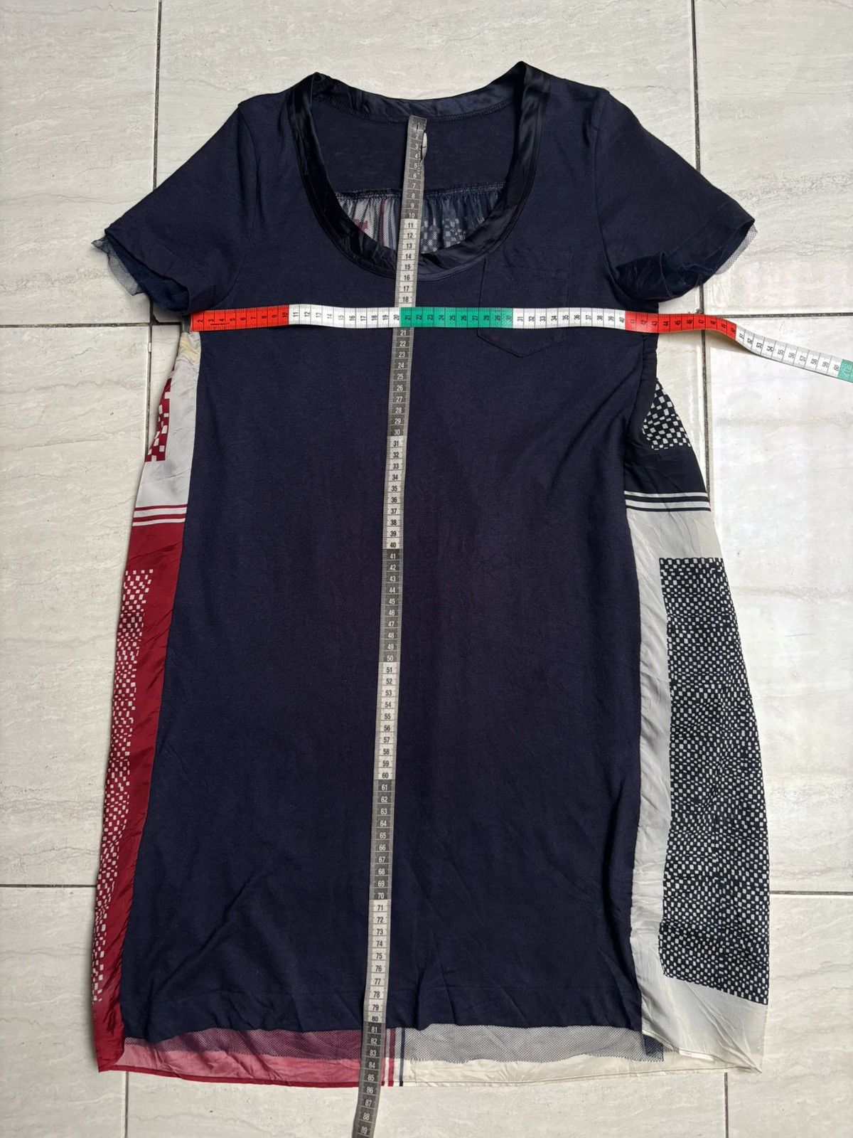 Sacai SACAI LUCK Navy Dress Size XS / US 0-2 / IT 36-38 - 8 Thumbnail