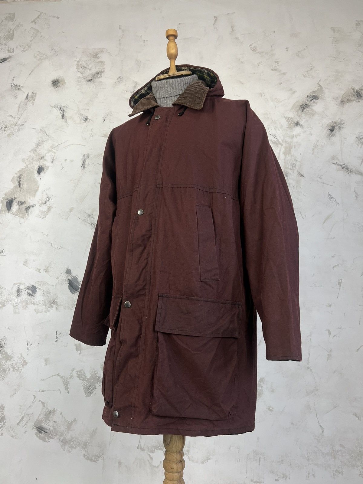 Vintage Vintage Waxed Jacket Size S - M Size US S / EU 44-46 / 1 - 1 Thumbnail