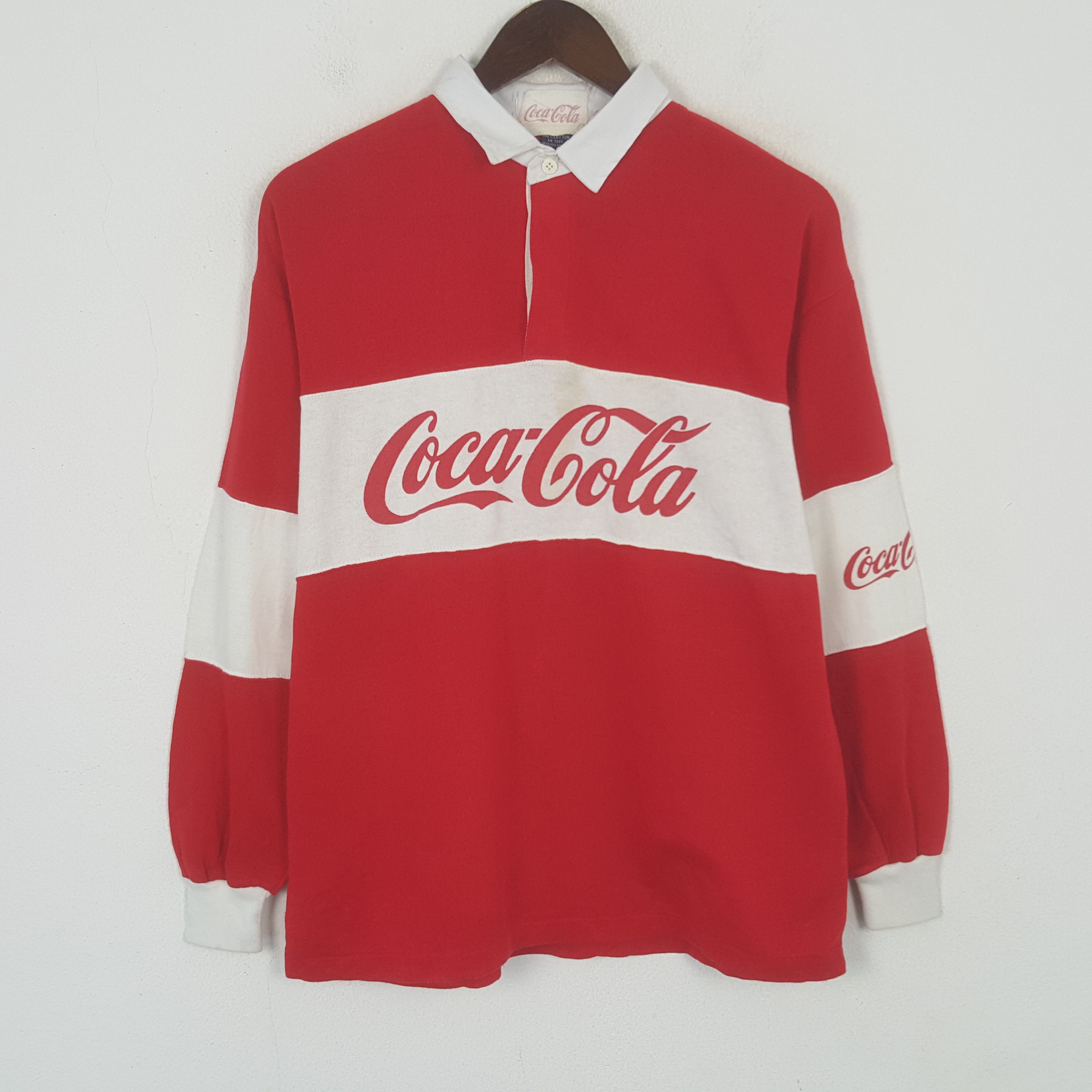 Coca Cola Vintage Coca Cola Polos Shirt Size US M / EU 48-50 / 2 - 1 Thumbnail