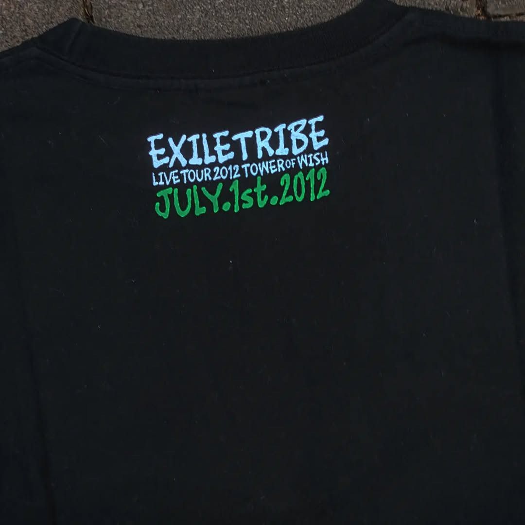 Band Tees Exile Tribe Live 2012 Tee Size US S / EU 44-46 / 1 - 5 Thumbnail