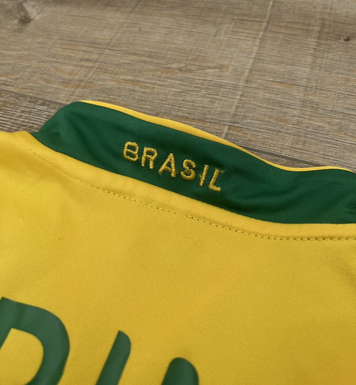 Nike RARE NIKE BRAZIL ROBINHO #11 HYPE BLOCKCORE STYLE JERSEY Size US L / EU 52-54 / 3 - 15 Thumbnail