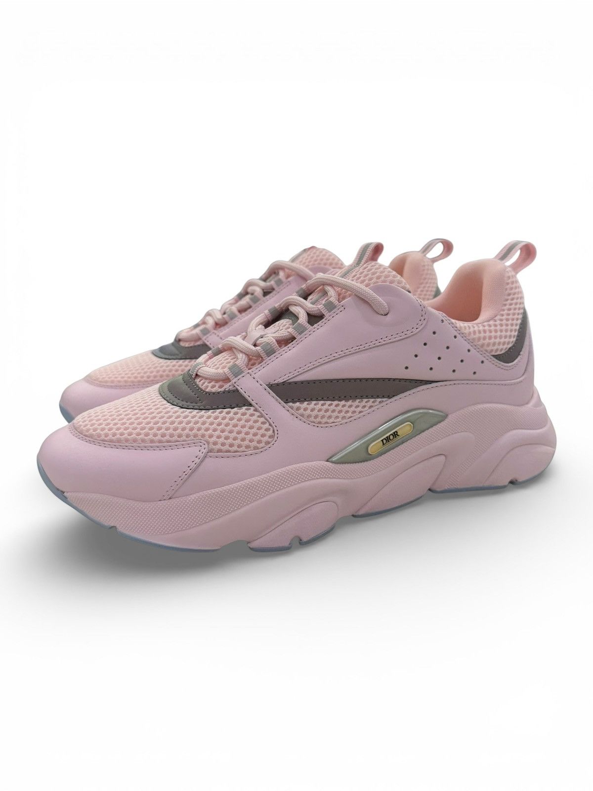 Dior Christian Dior B22 Pink Low Top Sneakers Size US 12 / EU 45 - 2 Thumbnail