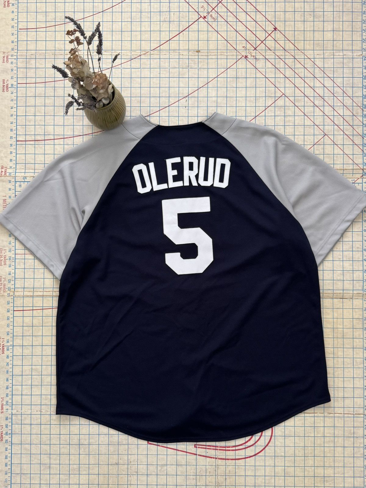 MLB × Majestic × Vintage Vintage Majestic Seattle Mariners John Olerud #5 Jersey XXL Size US XXL / EU 58 / 5 - 8 Thumbnail