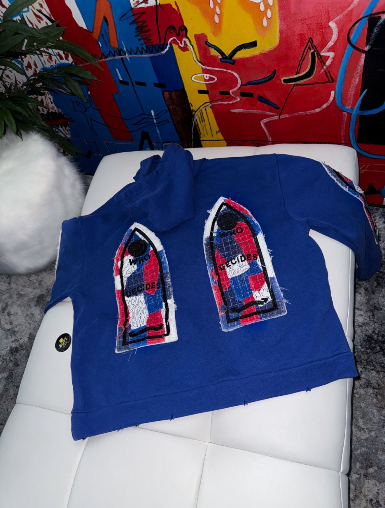 Who Decides War Blue glory hoodie Size US S / EU 44-46 / 1 - 3 Thumbnail