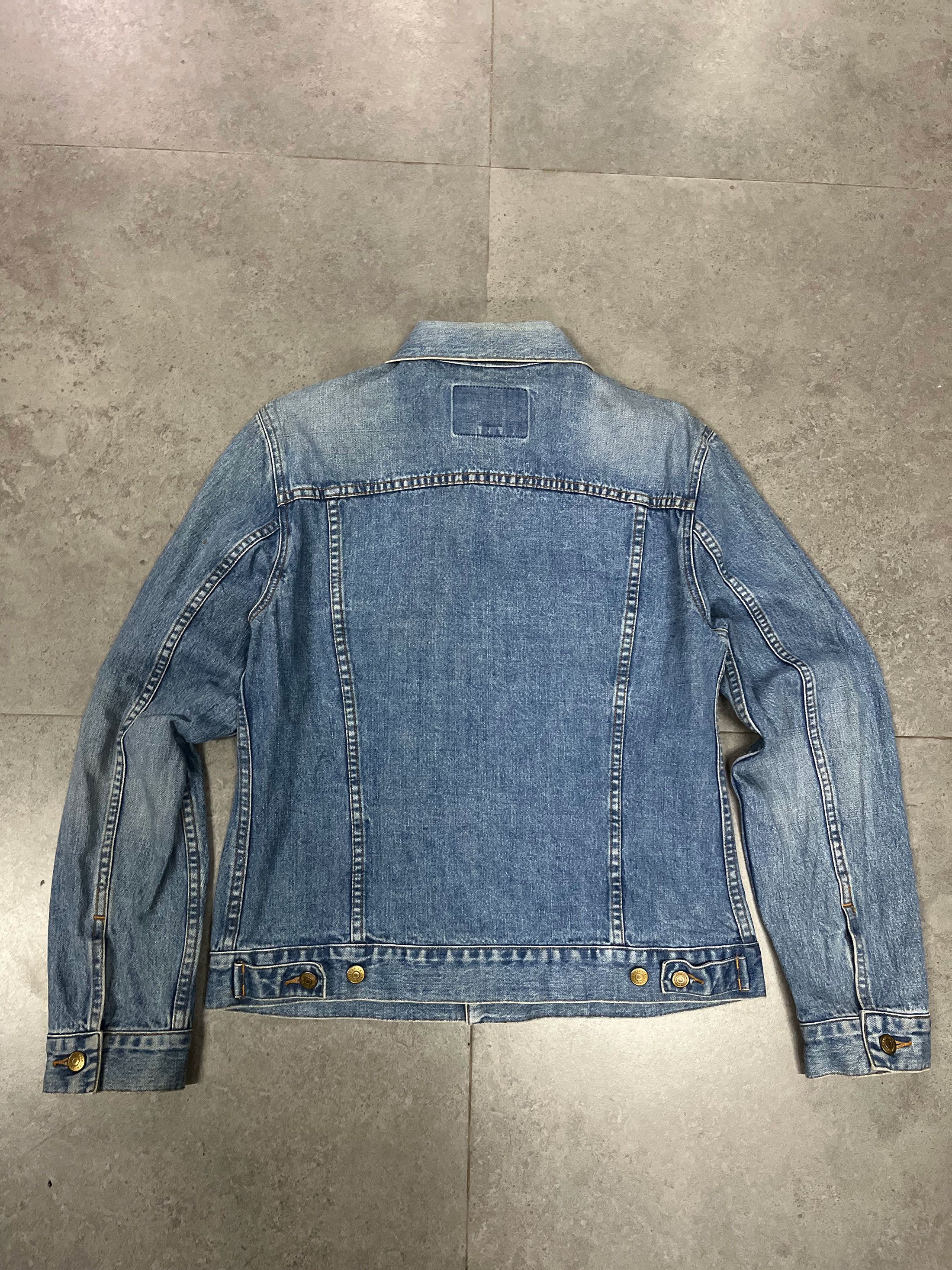 Gap Gap Blue Jeans Trucker Jacket Size US M / EU 48-50 / 2 - 4 Thumbnail