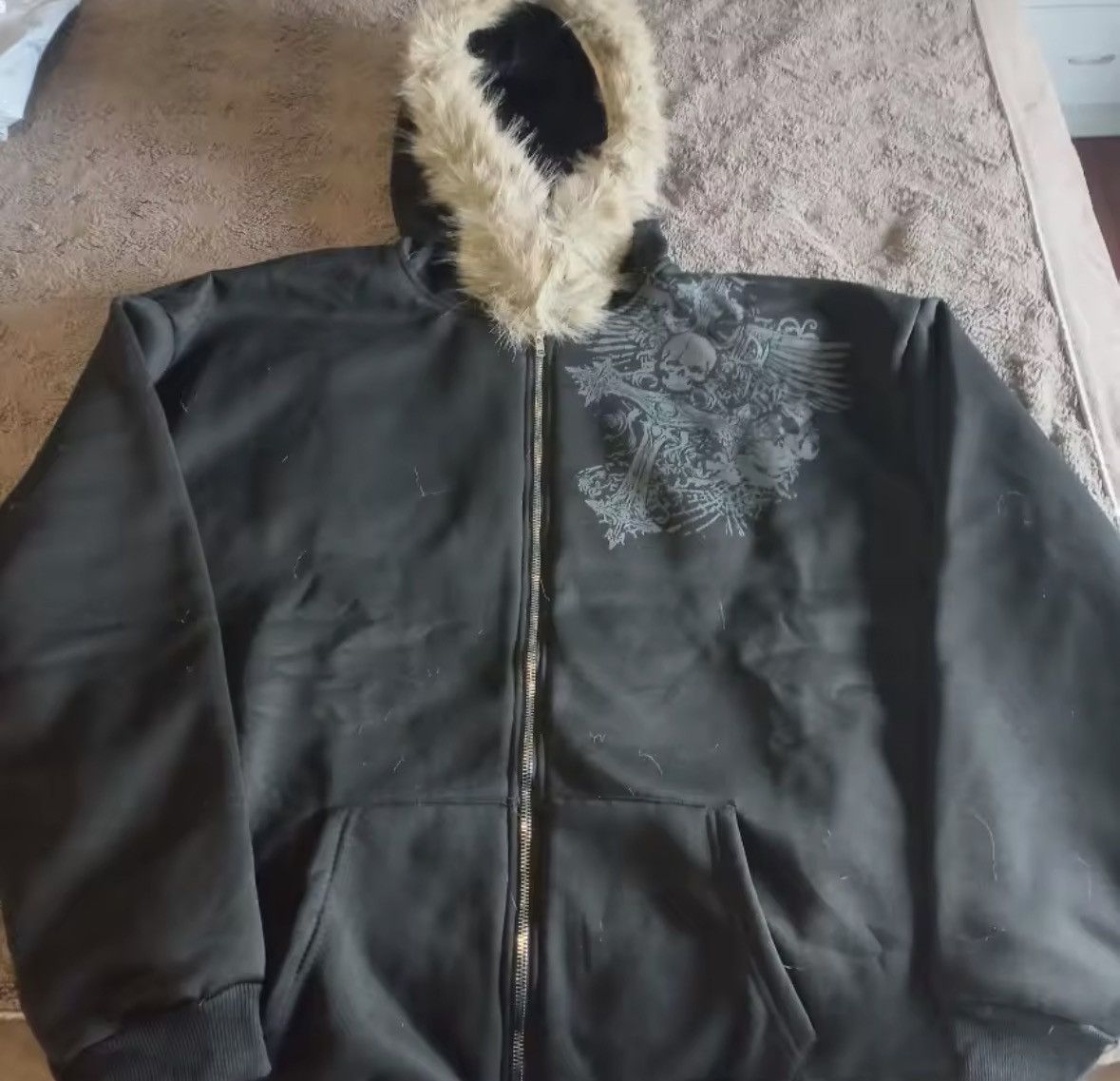 Other Y2k Fur Hoodie Size US M / EU 48-50 / 2 - 1 Thumbnail