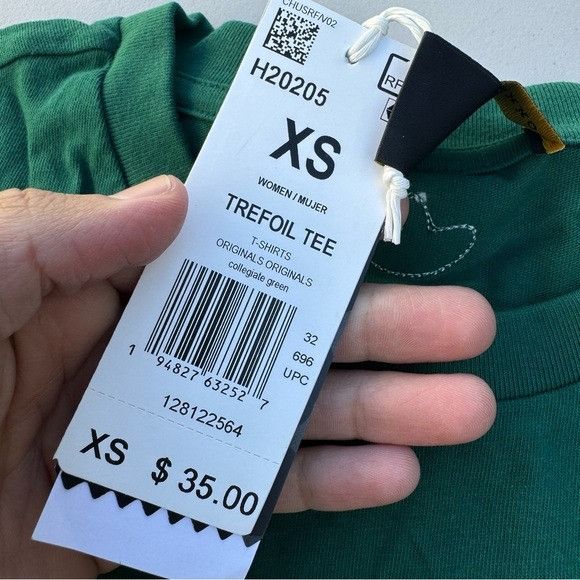 Adidas NWT Adidas X Marimekko Emerald Green Trefoil Embroidered Sz Size XS / US 0-2 / IT 36-38 - 4 Thumbnail