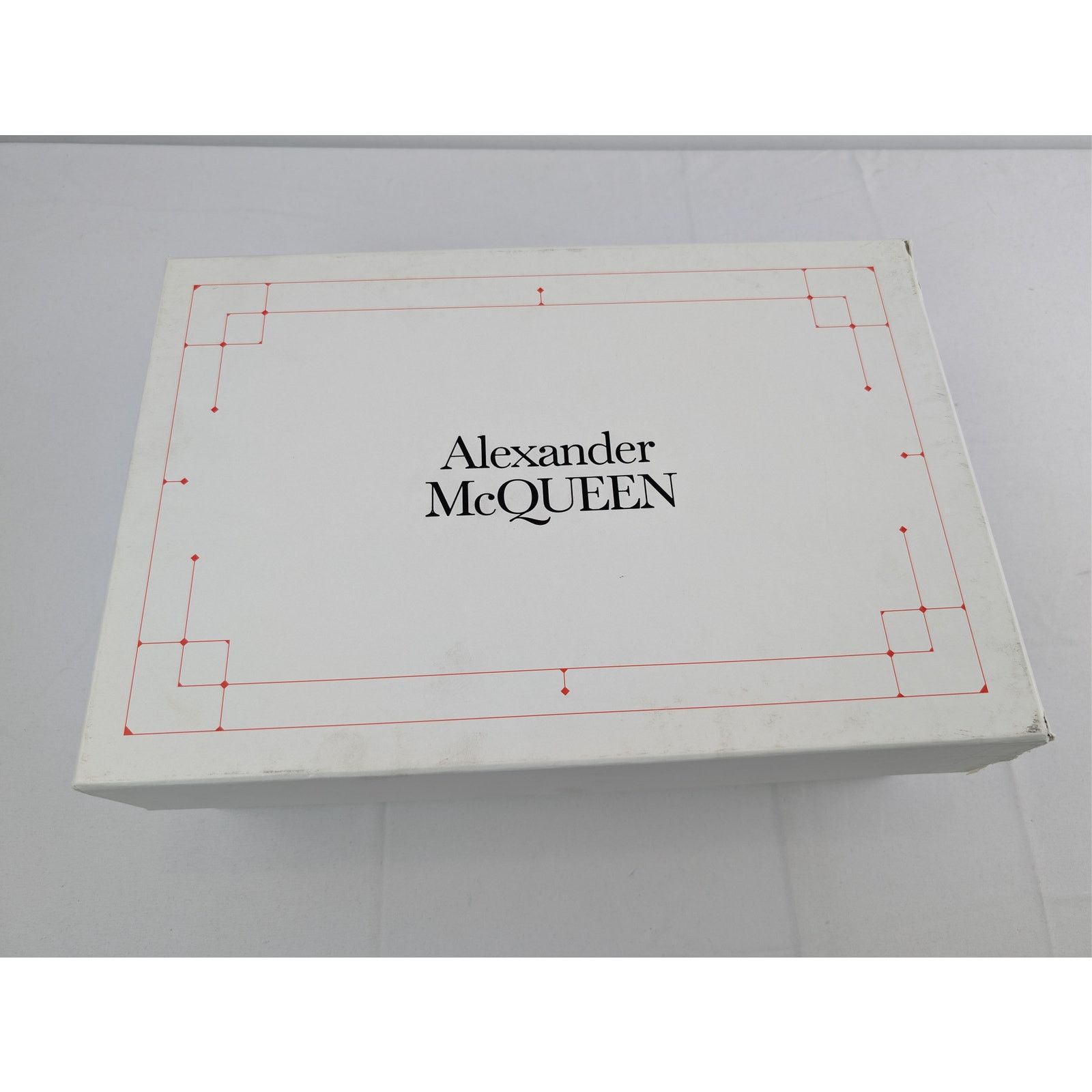 Alexander McQueen o1rshd1 Waves Knit Sneakers in Black/Red/White 43 Size US 10 / EU 43 - 20 Thumbnail