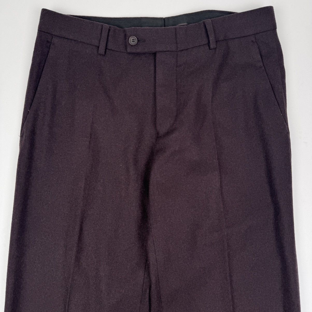 Gucci GucciTom Ford 1990’s Wool Flared Relaxed Suit Trousers/Pants Size US 32 / EU 48 - 2 Thumbnail