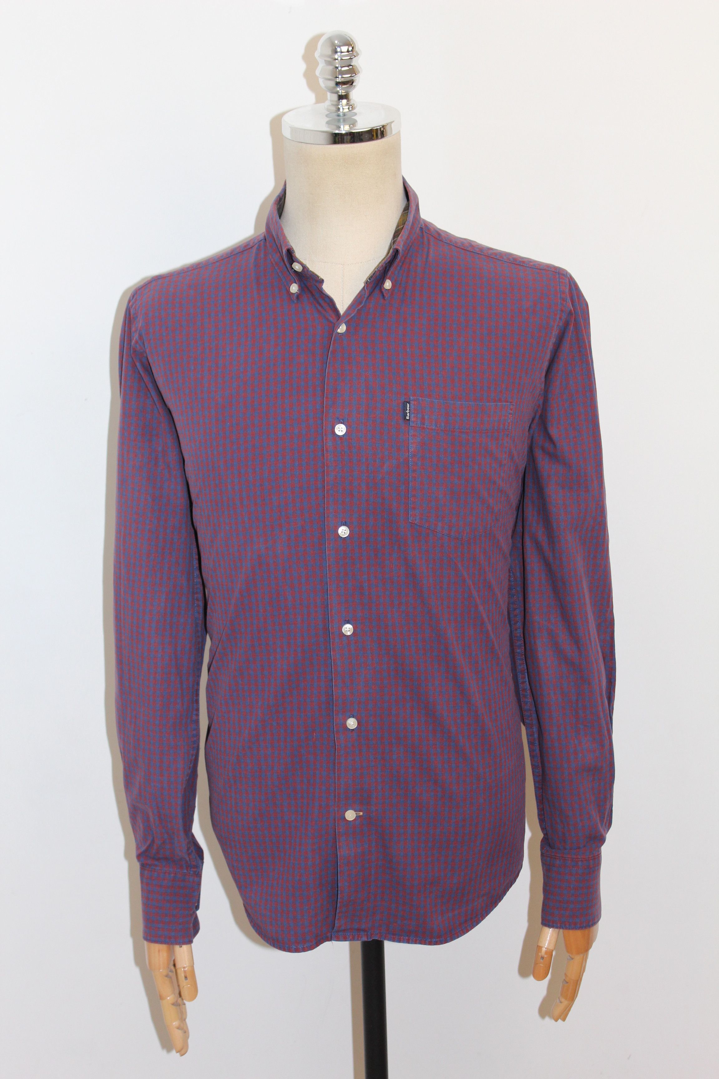 Barbour Barbour Long Sleeve Check Shirt Top Size M/L Size US M / EU 48-50 / 2 - 2 Thumbnail