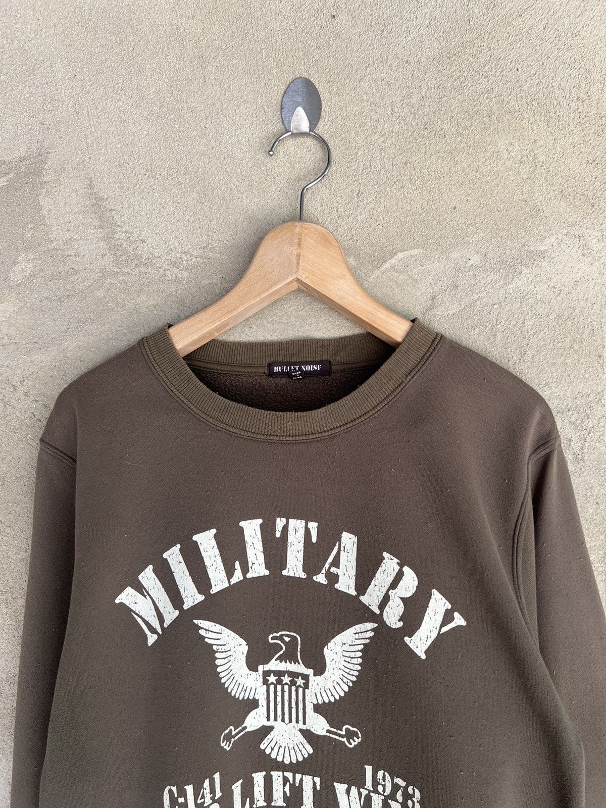 Japanese Brand Japanese Brand Bullet Noise Military Style Sweatshirt Size US S / EU 44-46 / 1 - 3 Thumbnail