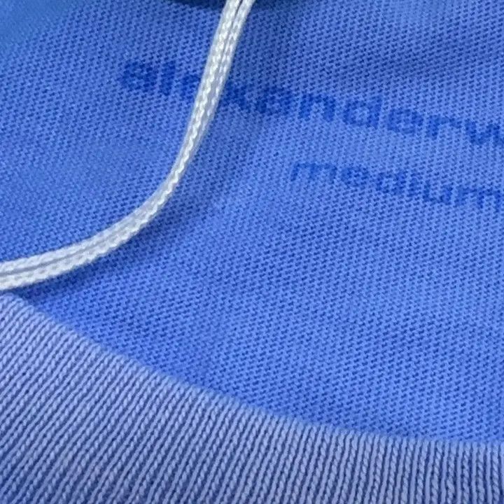 Alexander Wang Alexander Wang Blue Logo Short Sleeve Tee - Size M / US 6-8 / IT 42-44 - 8 Thumbnail