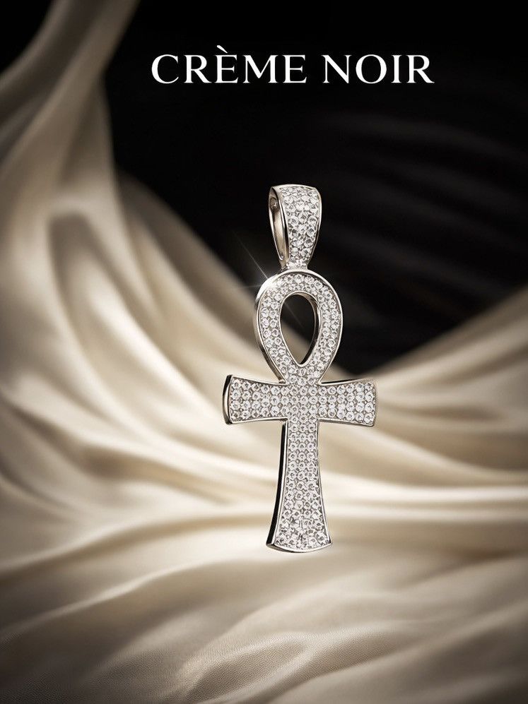 Other Diamond Ankh pendant + Necklace Size ONE SIZE - 3 Thumbnail
