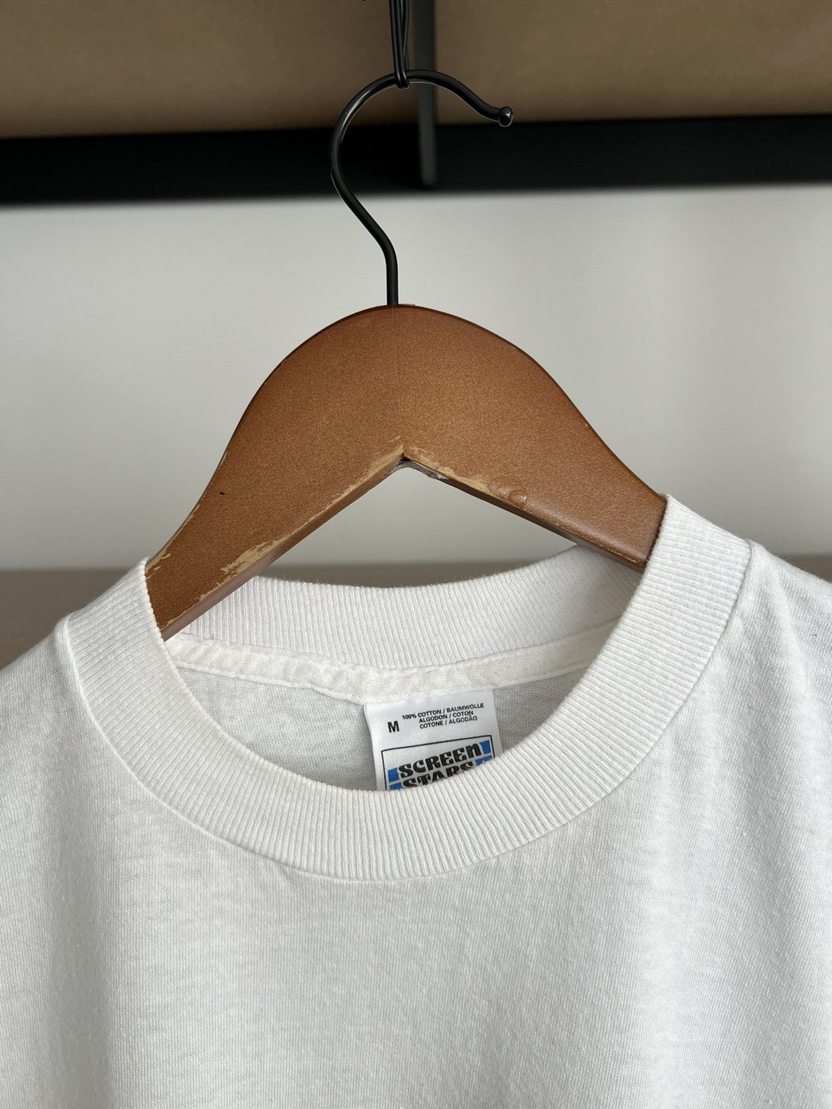 Band Tees Vintage 90s Peter Andre Pop Music White T-shirt Size US M / EU 48-50 / 2 - 10 Thumbnail