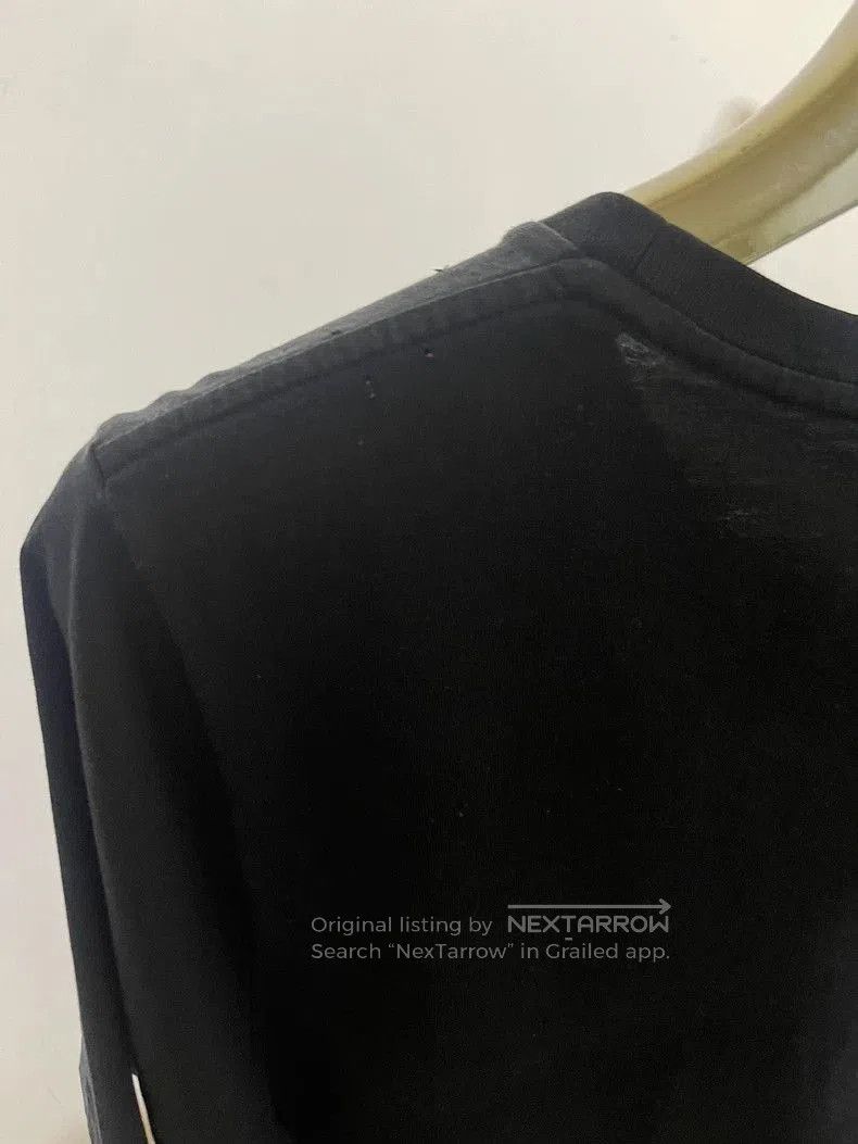Saint Laurent Paris Saint Laurent Black Letter Distressed Tee. Size US XL / EU 56 / 4 - 5 Thumbnail