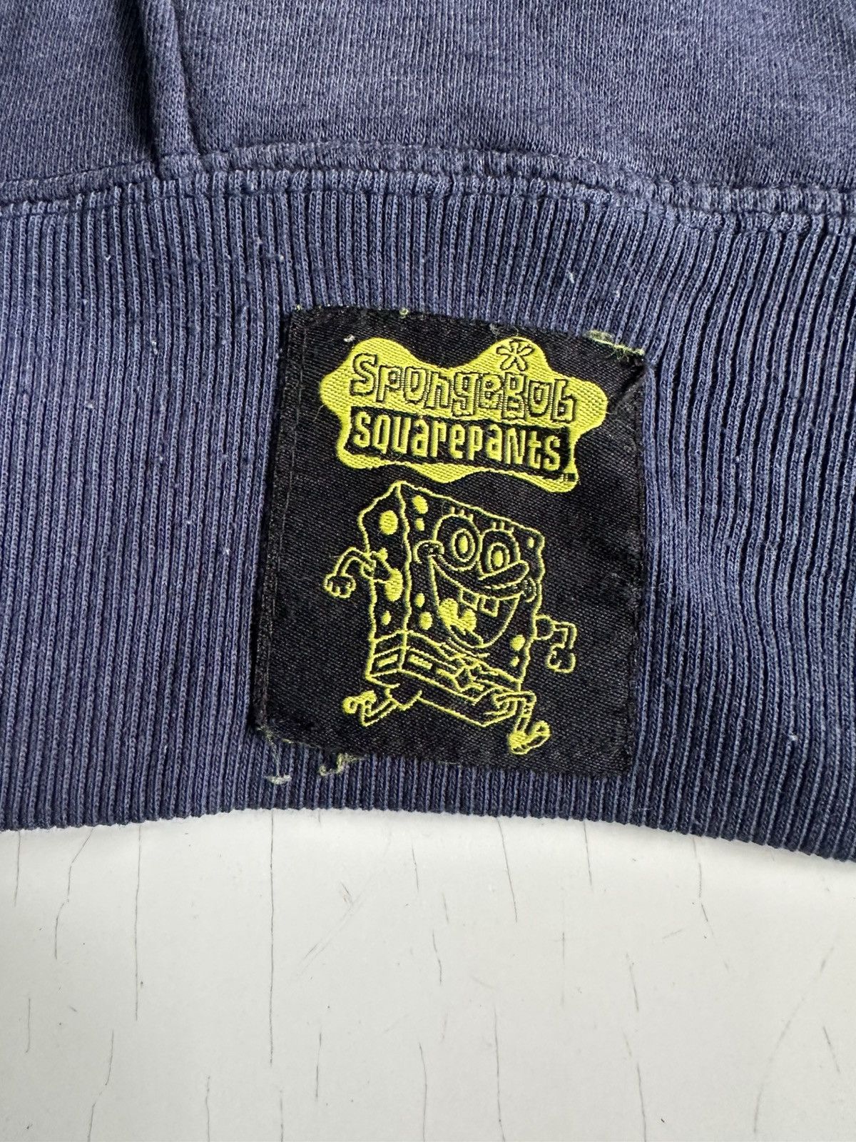 Nickelodeon × Vintage Vintage Spangebord around town Zip up Faded hoodie Size US M / EU 48-50 / 2 - 8 Thumbnail