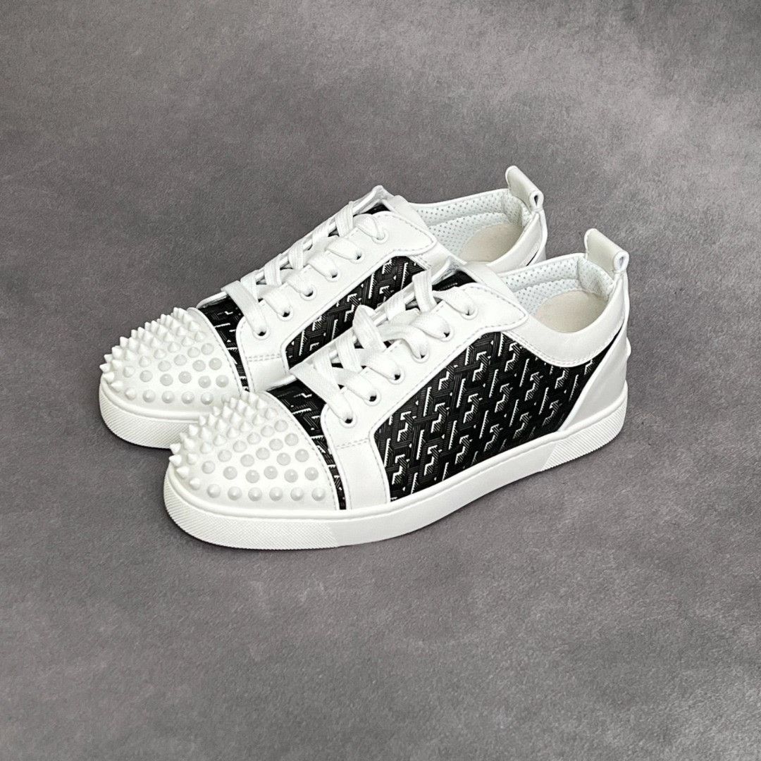 Christian Louboutin Christian Louboutin Patchwork Lowtop Sneakers 6 Men Size US 6 / EU 39 - 1 Thumbnail