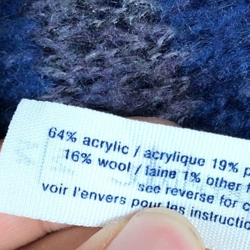 Aeropostale AeroPostale Womens Cardigan Multicolored Open Front Wool Blend Medium Sweater Adjustable Casual Workwear Womens Size M / US 6-8 / IT 42-44 - 7 Thumbnail