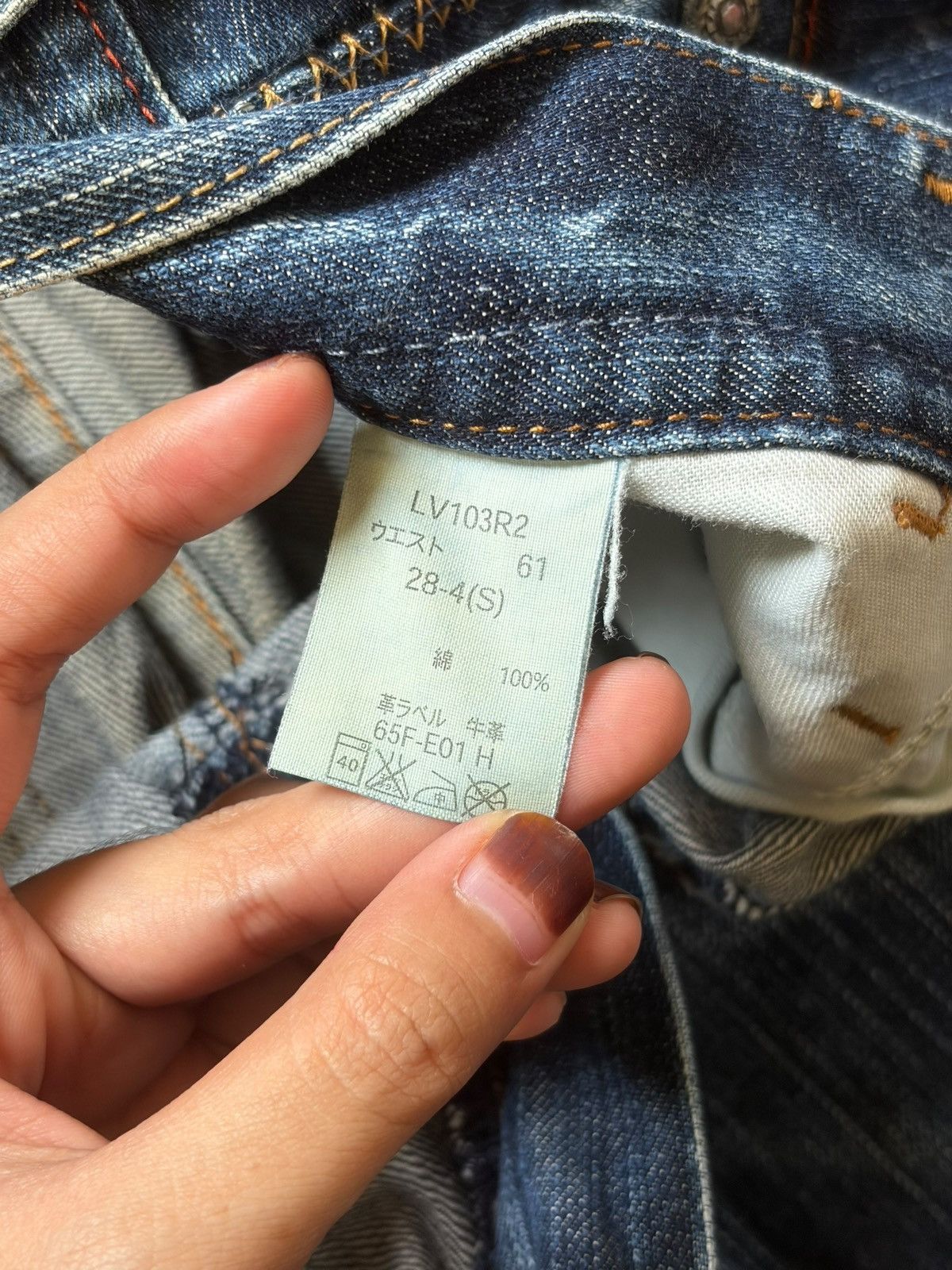 Ksubi Vintage Japanese Brand Buckle Back Distress Jeans Size 31" - 5 Thumbnail