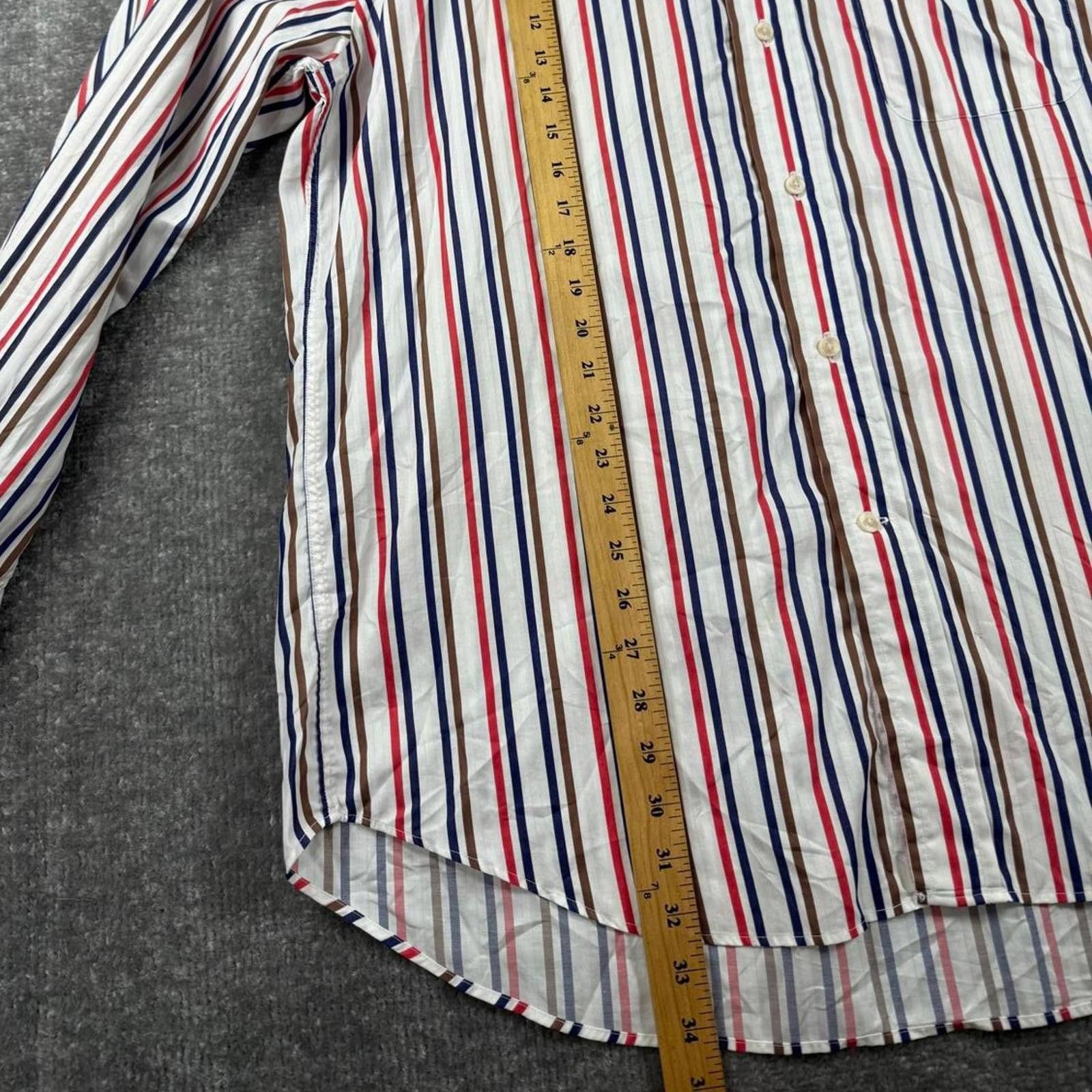Faconnable Facconable Mens Shirt with Pocket Designed In France Size XL Size US XL / EU 56 / 4 - 5 Thumbnail