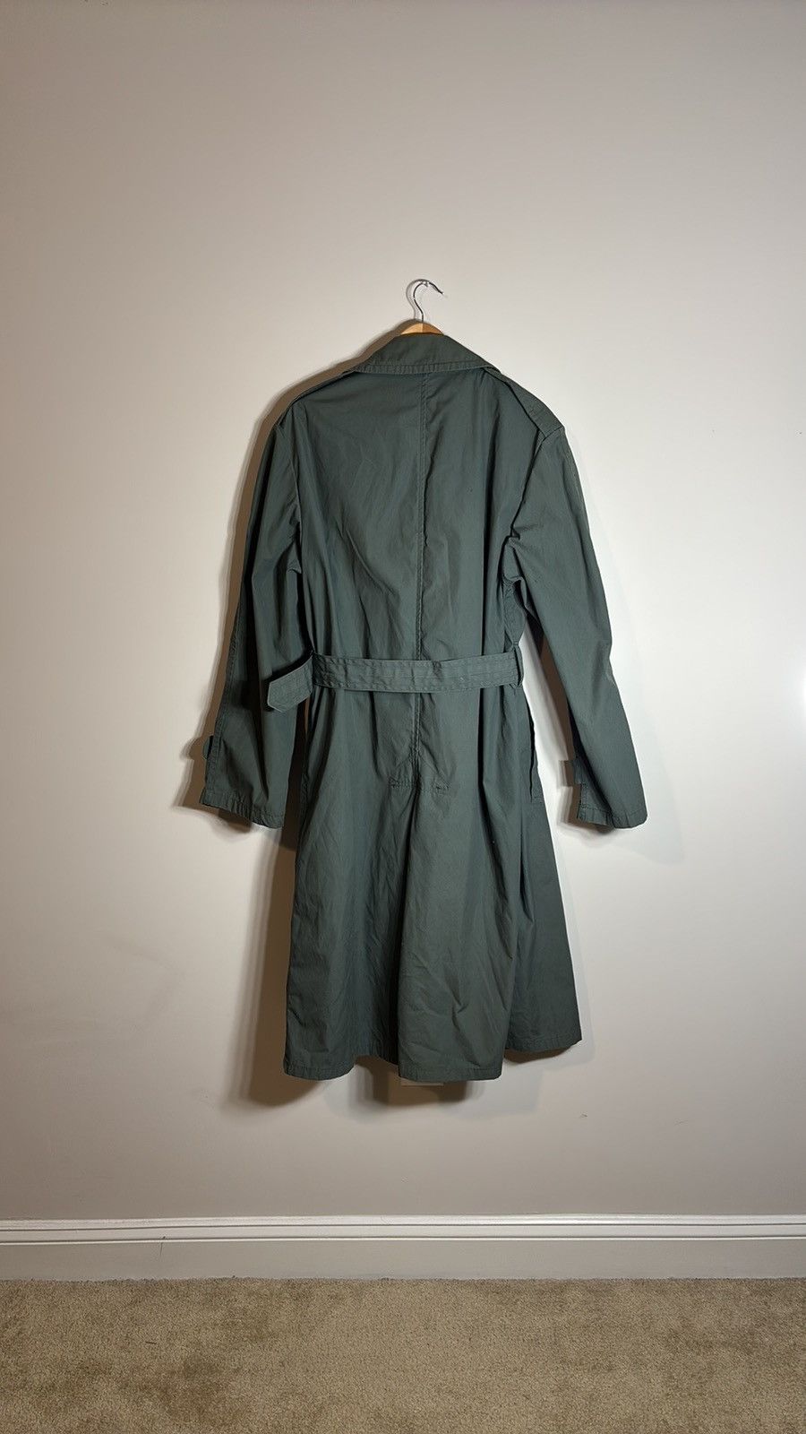 Vintage Vintage Military Quarpel Army Green Raincoat 274 Size US L / EU 52-54 / 3 - 3 Thumbnail