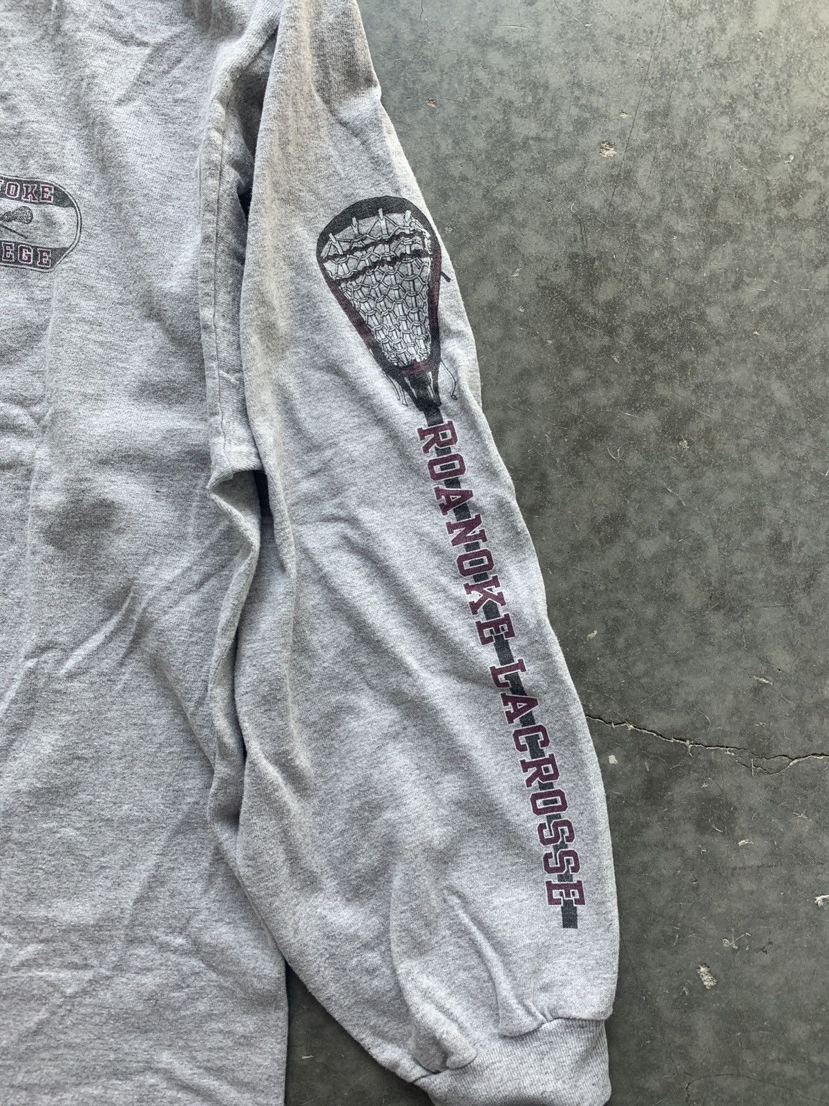 Vintage Vintage Y2K Roanoke College Lacrosse Graphic Tee Size US L / EU 52-54 / 3 - 3 Thumbnail
