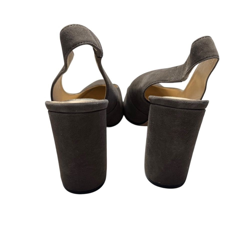 Vince Camuto New VINCE CAMUTO Tashinta Pointed-Toe Block High-Heel Suede Size US 9.5 / IT 39.5 - 4 Thumbnail