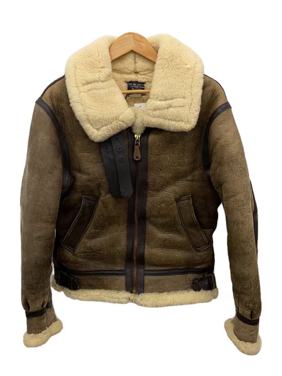 Avirex Avirex Sheep Leather Flight Jacket Brown Size US M / EU 48-50 / 2 - 1 Thumbnail