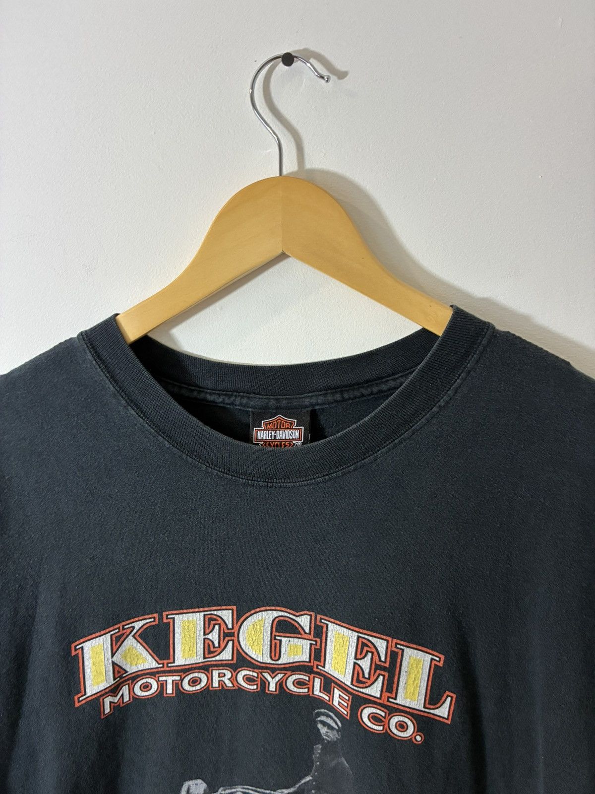 Harley Davidson Vintage Sun Faded Harley Davidson Illinois Tee Size US XXL / EU 58 / 5 - 3 Thumbnail