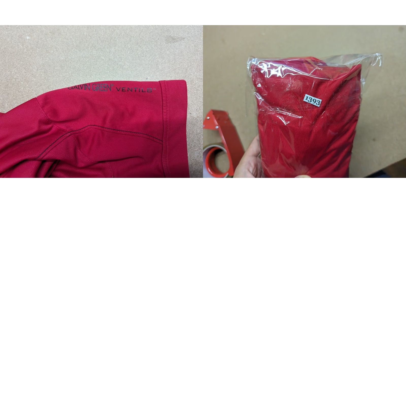 Galvin Green Galvin Green Mens Red Polo Shirt Size M Golf Ventil8 Quick Dry Shirt Mens Red Polo Shirt Size US M / EU 48-50 / 2 - 9 Thumbnail