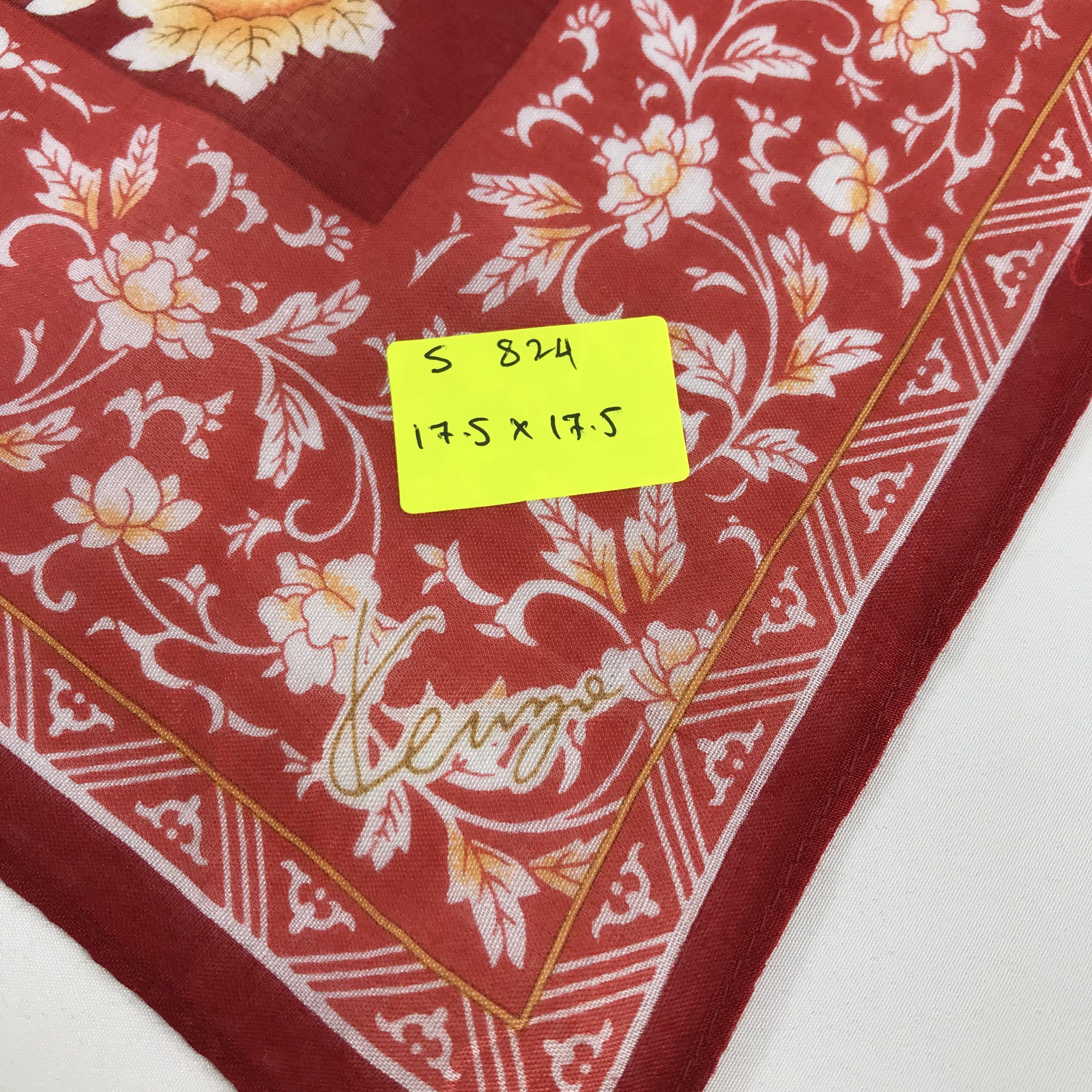Kenzo × Vintage Kenzo Bandana / Handkerchief / Neckerchief - S824 Size ONE SIZE - 5 Thumbnail