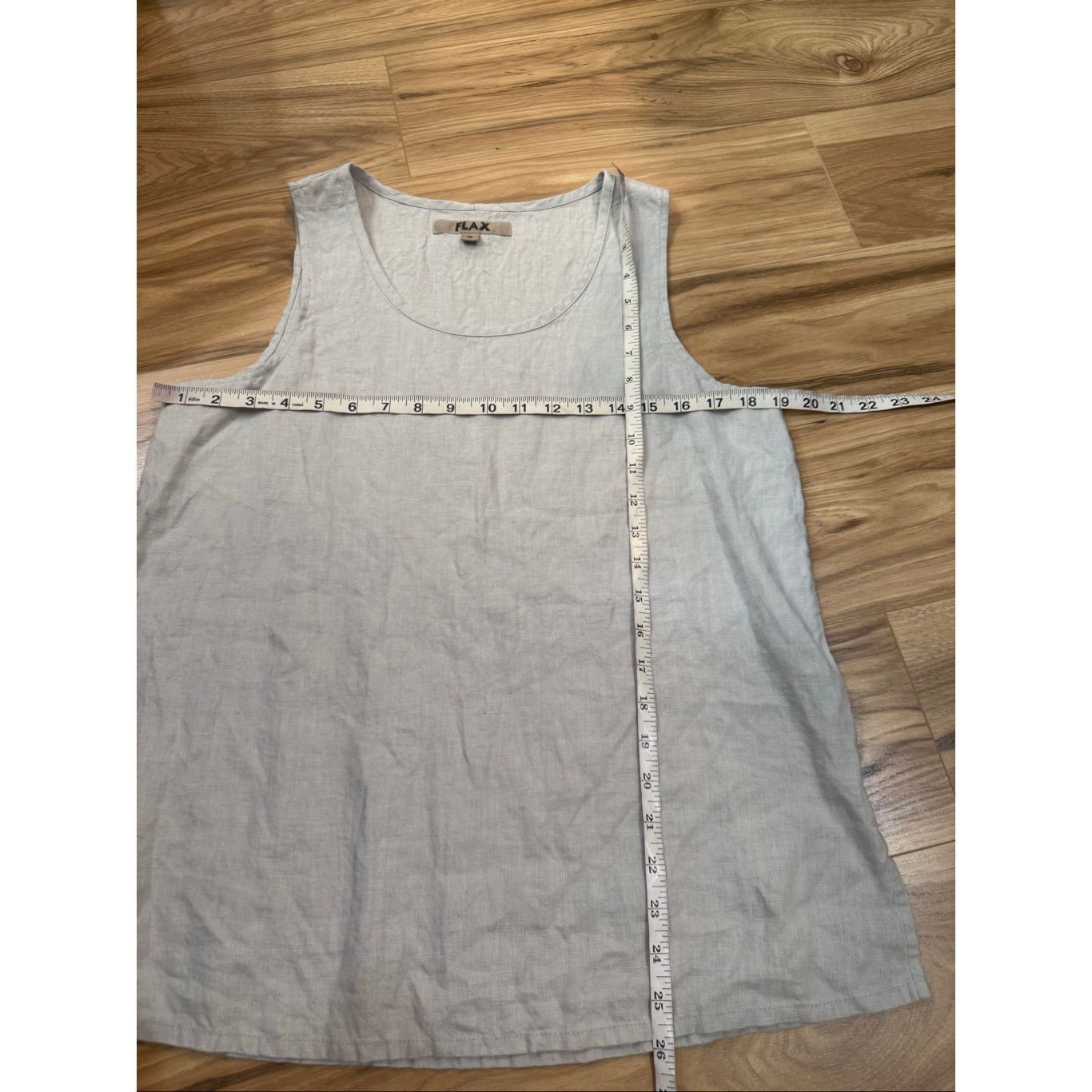 FLAX Flax NWOT linen sleeveless grey top size small Size S / US 4 / IT 40 - 7 Thumbnail